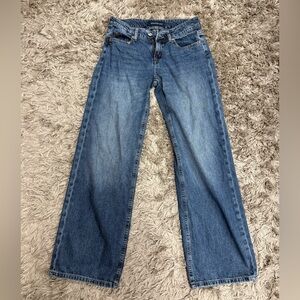 Aeropostale size 00 wide leg jeans.
